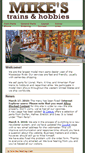 Mobile Screenshot of mikestrainsandhobbies.com
